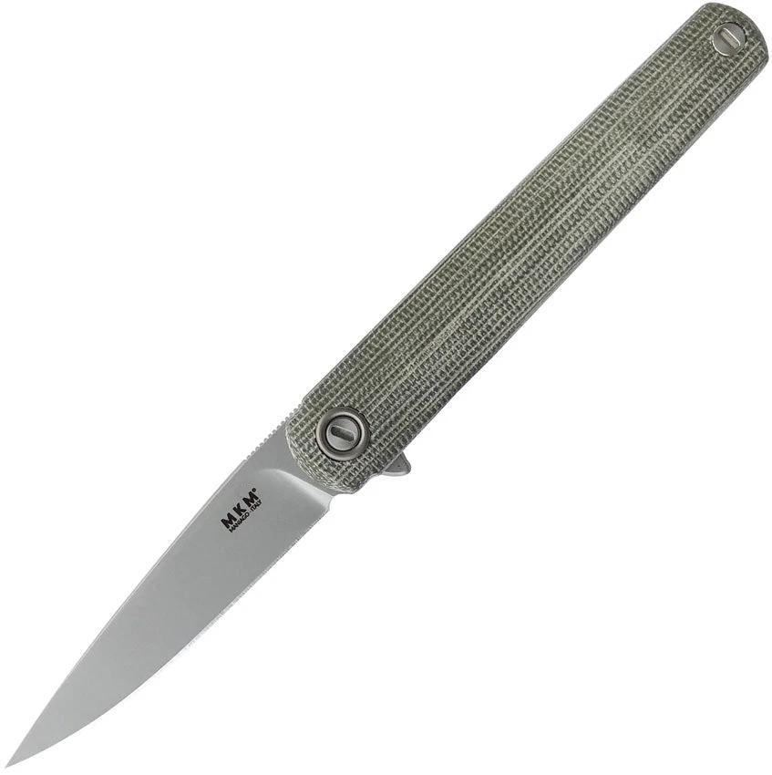 MKM-Maniago Knife Makers Flame Framelock Drop Micarta MK FL01-GCT by MKM-Maniago Knife Makers