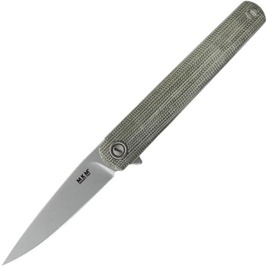MKM-Maniago Knife Makers Flame Framelock Drop Micarta MK FL01-GCT by MKM-Maniago Knife Makers