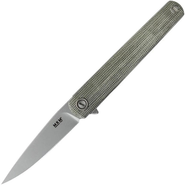 MKM-Maniago Knife Makers Flame Framelock Drop Micarta MK FL01-GCT by MKM-Maniago Knife Makers