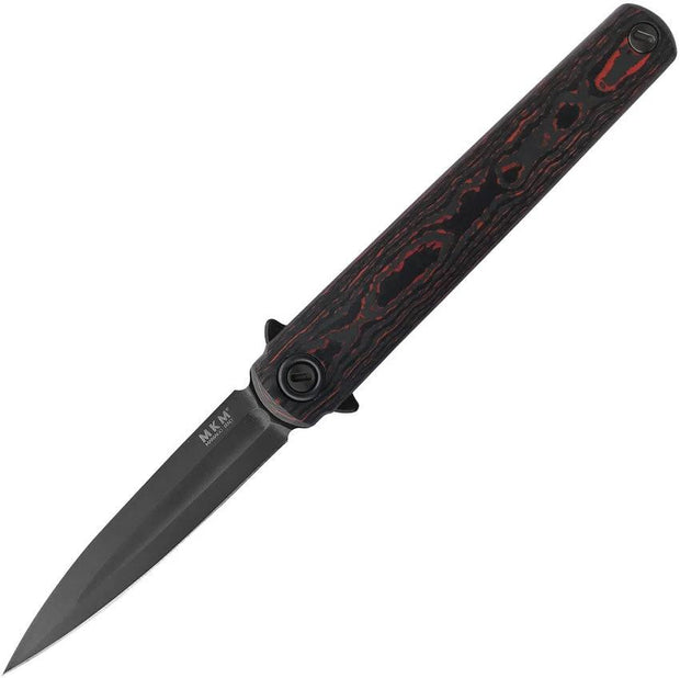 MKM-Maniago Knife Makers Flame Framelock Dagger Lava CF MK FL02-FCLTD by MKM-Maniago Knife Makers
