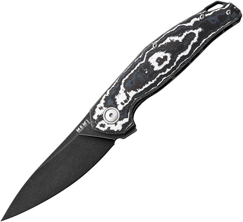 MKM-Maniago Knife Makers Goccia Linerlock White Storm MK GC-CFWD by MKM-Maniago Knife Makers