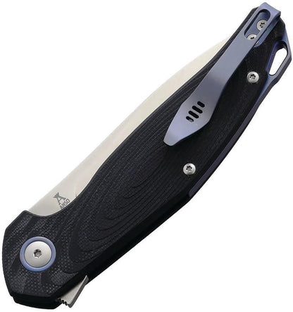 MKM Goccia Linerlock Knife By Maniago With M390 Blade G10 Handle Titanium Spacer EDC Ready by MKM-Maniago Knife Makers