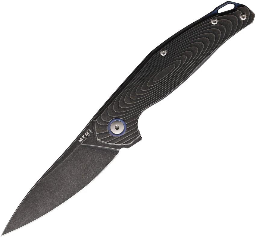 MKM-Maniago Knife Makers Goccia Linerlock Ti Dark SW MK GC-TDSW by MKM-Maniago Knife Makers