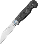 MKM Maniago Jaques Dark Matter Folder Knife MagnaCut Wharncliffe For EDC Enthusiasts by MKM-Maniago Knife Makers