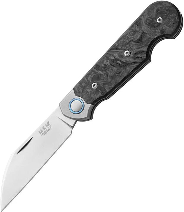 MKM Maniago Jaques Dark Matter Folder Knife MagnaCut Wharncliffe For EDC Enthusiasts by MKM-Maniago Knife Makers