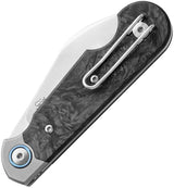 MKM Maniago Jaques Dark Matter Folder Knife MagnaCut Wharncliffe For EDC Enthusiasts by MKM-Maniago Knife Makers