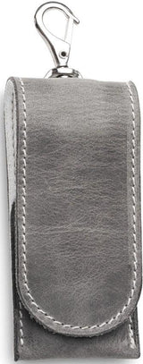 MKM Durable Leather Tool Pouch For Knife Makers Gray 5 Inch by MKM-Maniago Knife Makers