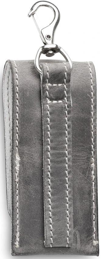 MKM Durable Leather Tool Pouch For Knife Makers Gray 5 Inch by MKM-Maniago Knife Makers
