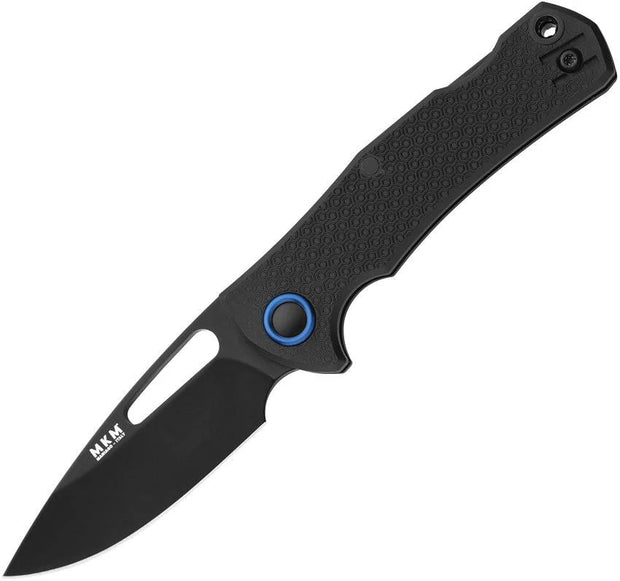 MKM Maniago LOV Lockback Knife Black FRN Handle N690 Steel Drop Point EDC Everyday Carry by MKM-Maniago Knife Makers