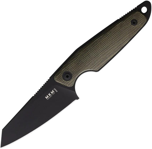 MKM-Maniago Knife Makers Makro 2 Black Green Mic MK MA02-GCB by MKM-Maniago Knife Makers