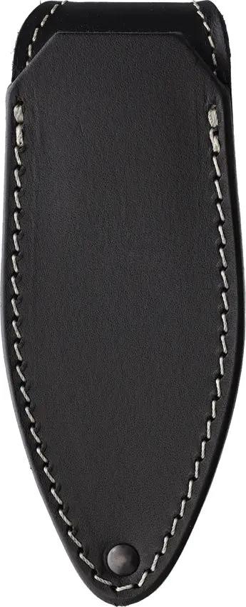MKM Makro 2 Fixed Blade Olive Wood Handle Knife With M390 Satin Blade And Leather Sheath For Outdoor Enthusiasts by MKM-Maniago Knife Makers
