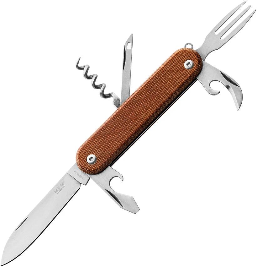 MKM-Maniago Knife Makers Malga 6 Multipurpose Knife Nat MK MP06MAG-NC by MKM-Maniago Knife Makers