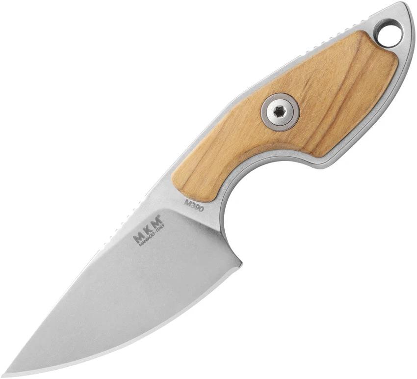 MKM-Maniago Knife Makers Mikro 1 Fixed Blade Olive MK MR01-O by MKM-Maniago Knife Makers