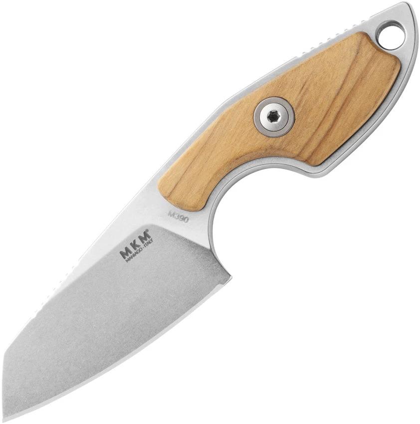 MKM-Maniago Knife Makers Mikro 2 Fixed Blade Olive MK MR02-O by MKM-Maniago Knife Makers
