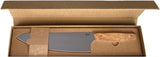 MKM Prima Gyuto Chef Knife Olive Wood Handle 8 Inch For Professional Chefs Satin X50CrMoV15 Limited Edition by MKM-Maniago Knife Makers