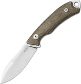 MKM-Maniago Knife Makers Pocket Tango 1 Fixed Blade Grn MK PT1-GC by MKM-Maniago Knife Makers
