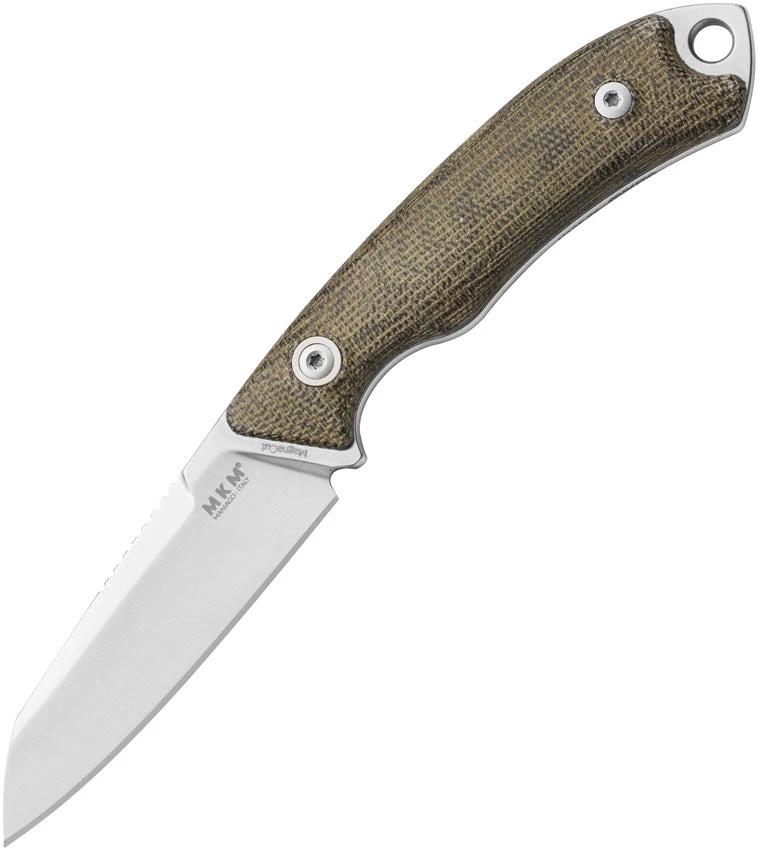 MKM-Maniago Knife Makers Pocket Tango 2 Fixed Blade Grn MK PT2-GC by MKM-Maniago Knife Makers