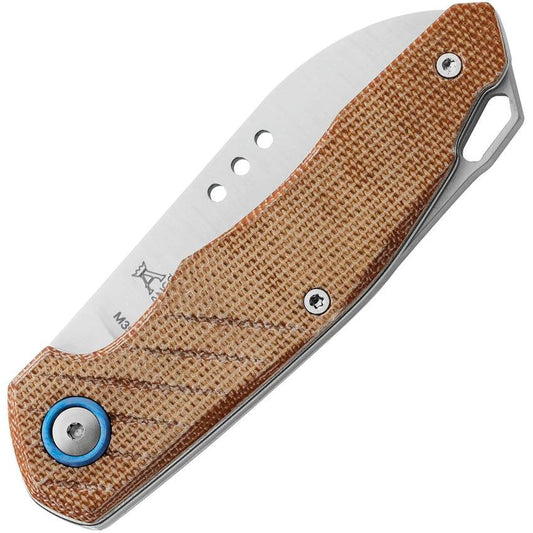 MKM Maniago Knife Makers Root Slip Joint Knife Premium M390 Blade Natural Micarta For EDC Enthusiasts by MKM-Maniago Knife Makers
