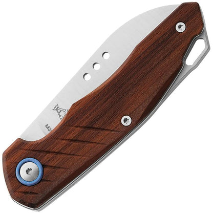 MKM Maniago Root Slip Joint Knife Santos Wood Handle M390 2.75 Inch Blade EDC Pocket Knife by MKM-Maniago Knife Makers