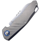 MKM Slip Joint Knife Maniago Root M390 Blade Titanium Handle Designed By Jens Anso For EDC Enthusiasts by MKM-Maniago Knife Makers