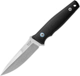 MKM Maniago TPF Defense Fixed Blade Knife With MagnaCut Steel Full Tang Black G10 Handle For Tactical Enthusiasts by MKM-Maniago Knife Makers