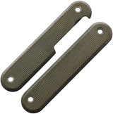 MKM-Maniago Knife Makers Malga 6 Scales Green Micarta MK MXMP06-GC by MKM-Maniago Knife Makers