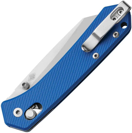 MKM Maniago Knife Makers Yipper Crossbar Lock EDC Knife - MagnaCut Blade, Blue G10 Handle, 4 Inch by MKM-Maniago Knife Makers