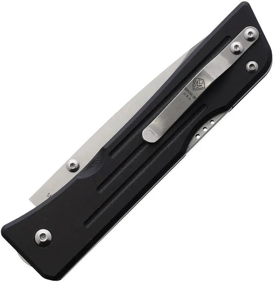 Main Street Route 66 Lockback Knife - S45VN Drop Point Blade Black G10 Handle 4.25 Inch Closed by Main Street