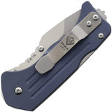 Main Street Lombard Lockback Denim Tanto MMS016 - S45VN Stainless Tanto Blade For Superior Edge Retention And Durability by Main Street