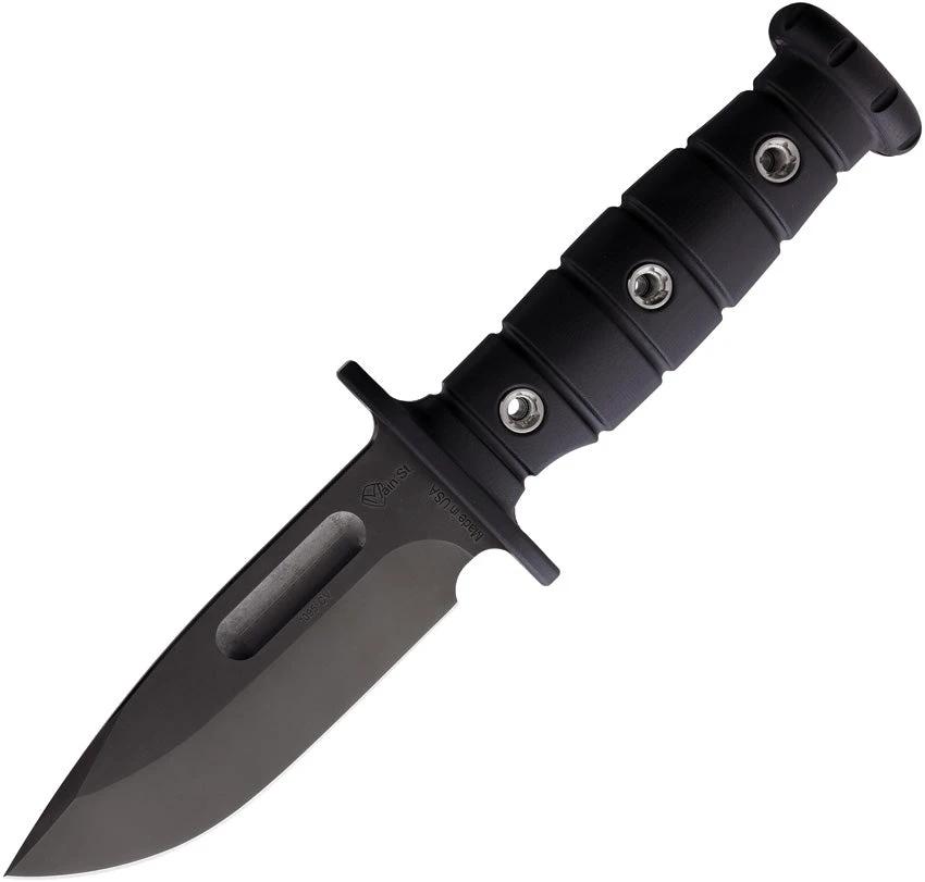 Main Street Luke Airman Fixed Blade Black MMS024 by Main Street