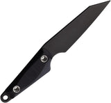 Main Street UDT Fixed Blade Knife - Black Coated 1095 Cro-Van Steel With Full Tang And G10 Handle by Main Street