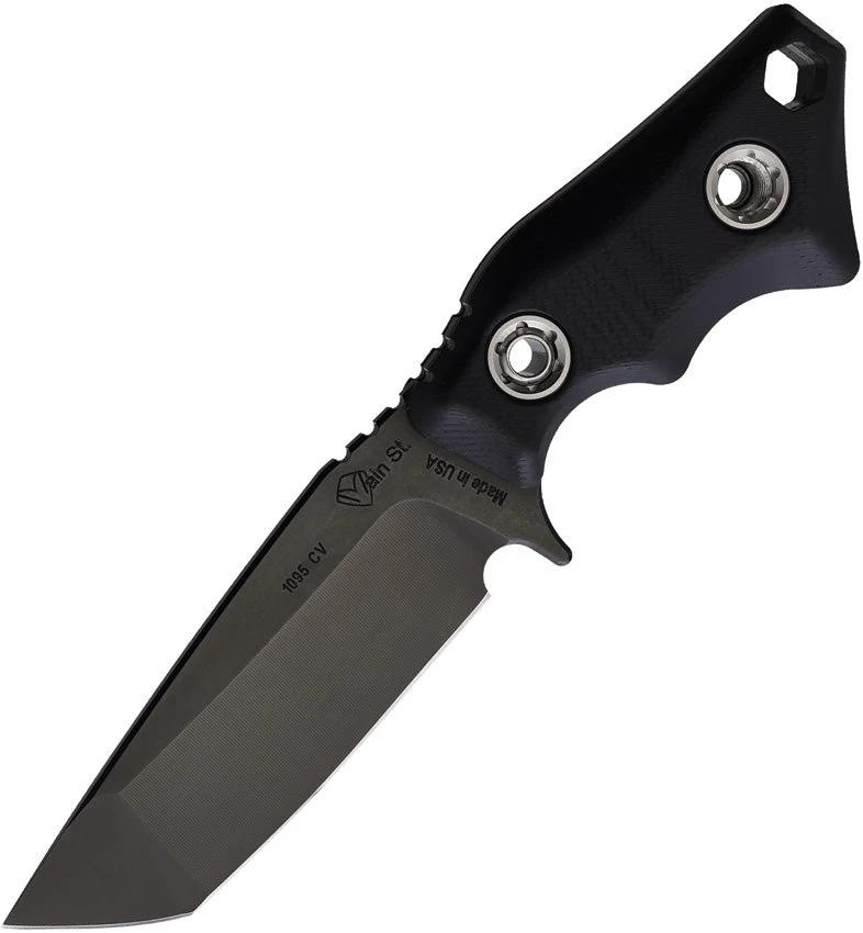 Main Street Micro Tanto Fixed Blade Black MMS032 by Main Street