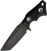 Main Street Micro Tanto Fixed Blade Black MMS032 by Main Street