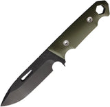 Main Street STA Sniper Fixed Blade - Drop Point 1095 Cro-Van, OD G10 Full Tang Handle, TLR Finder to 400 Yards by Main Street