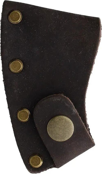 Marttiini Hiking Axe 1031010 Durable Carbon Steel Head Ash Handle Lanyard Hole Leather Sheath Outdoor Enthusiasts by Marttiini