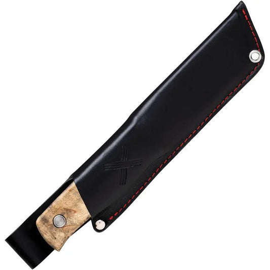 Marttiini Tundra Bushcraft Knife Gray Four And A Quarter Inch Satin Blade Full Tang Outdoor Knife For Campers by Marttiini