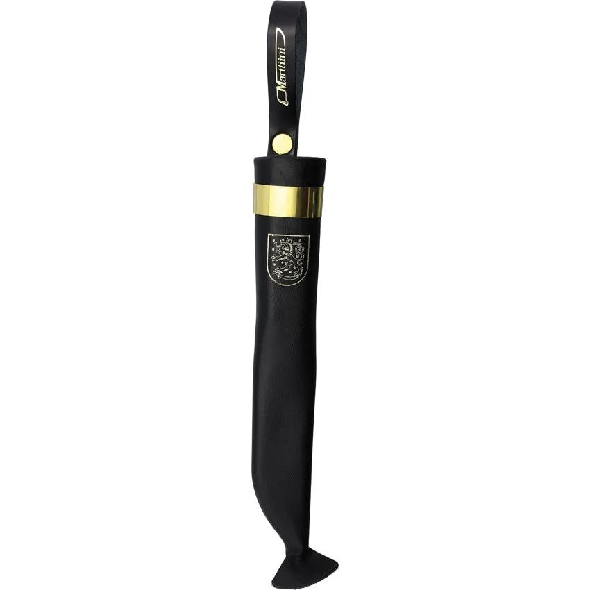 Marttiini Suomi Finland Fixed Blade Knife With Satin 4034 Steel 4.25in Blade Curly Birch Handle For Outdoorsmen by Marttiini