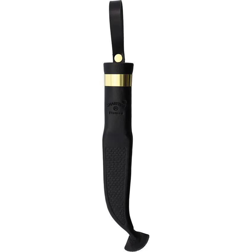 Marttiini Salmon Fixed Blade Knife With Waxed Birch Handle And Satin 4034 Stainless Blade For Outdoor Anglers by Marttiini