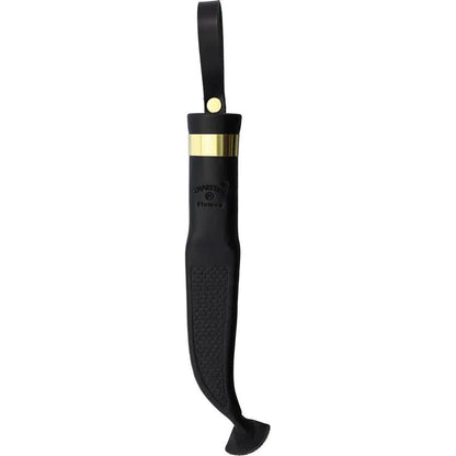 Marttiini Salmon Fixed Blade Knife With Waxed Birch Handle And Satin 4034 Stainless Blade For Outdoor Anglers by Marttiini