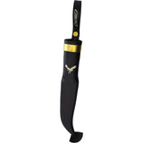 Marttiini Eagle Fixed Blade Knife 4.25in Stainless Blade Waxed Birch Handle Eagle Head Pommel For Outdoor Enthusiasts by Marttiini