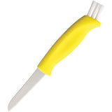 Marttiini Mushroom Knife With Stainless Blade And Neck Sheath And Cleaning Brush For Foragers Outdoor Enthusiasts by Marttiini