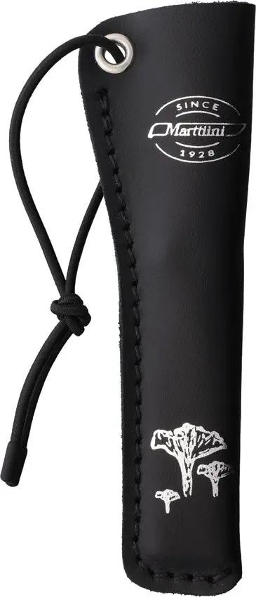 Marttiini Mushroom Knife With Orange Handle And Nylon Brush End 6.25 Inch Foragers Premium by Marttiini