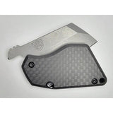 Menovade Stuff M2 Friction Folder - Compact CPM-154 Blade With Stonewash Finish And Carbon Fiber Onlay by Menovade