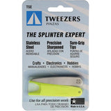 Miracle Point Precision Tweezers - One Piece Stainless Construction With Precision Sharpened SureGrip Tips by Miracle Point