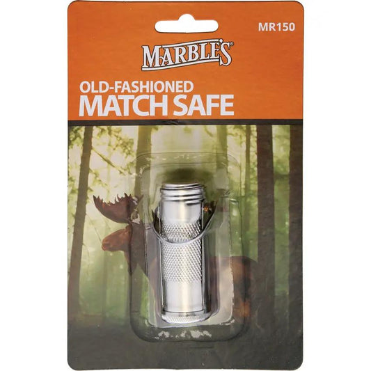 Marbles Match Safe Clam Packed MR150 Reproduced From Original 1900 Patent Waterproof Stainless Construction by Marbles