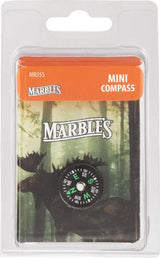 Marbles Mini Compass DC204 - Glow In The Dark Fluorescent Markings With Magnified Face Hang Packaged by Marbles