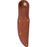 Marbles Outers Knife KE47 MR403 - Satin Clip Point Blade With Stag Bone Handle And Full Tang by Marbles