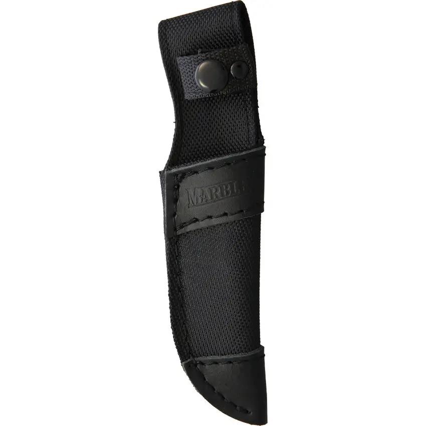 Marbles Fixed Blade Scrimshaw Knife - Moose Artwork Handle Satin Finish 3.25 Inch Blade Full Tang by Marbles