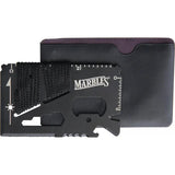 Marbles Survival Card - Compact Credit Card Size Multi Tool With Ruler, Bottle Opener And Screwdriver by Marbles