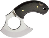 Marbles Horn Skinner - Stainless Satin Blade, Horn Handle, Full Tang, Lanyard Hole, Belt Sheath by Marbles